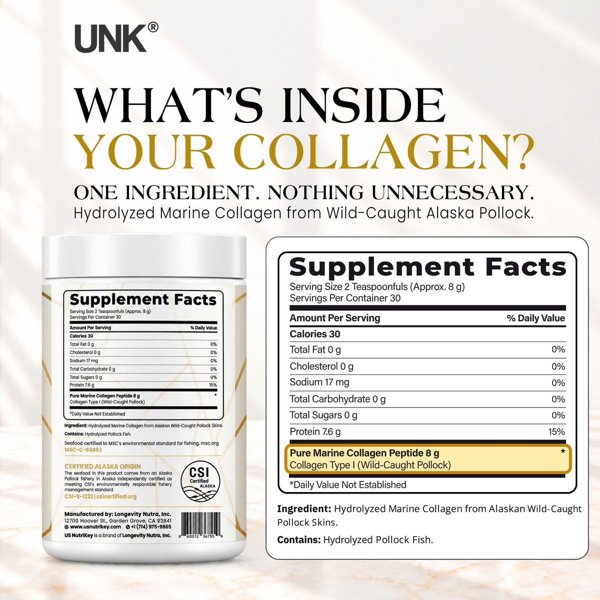 Alaskan Marine Collagen
